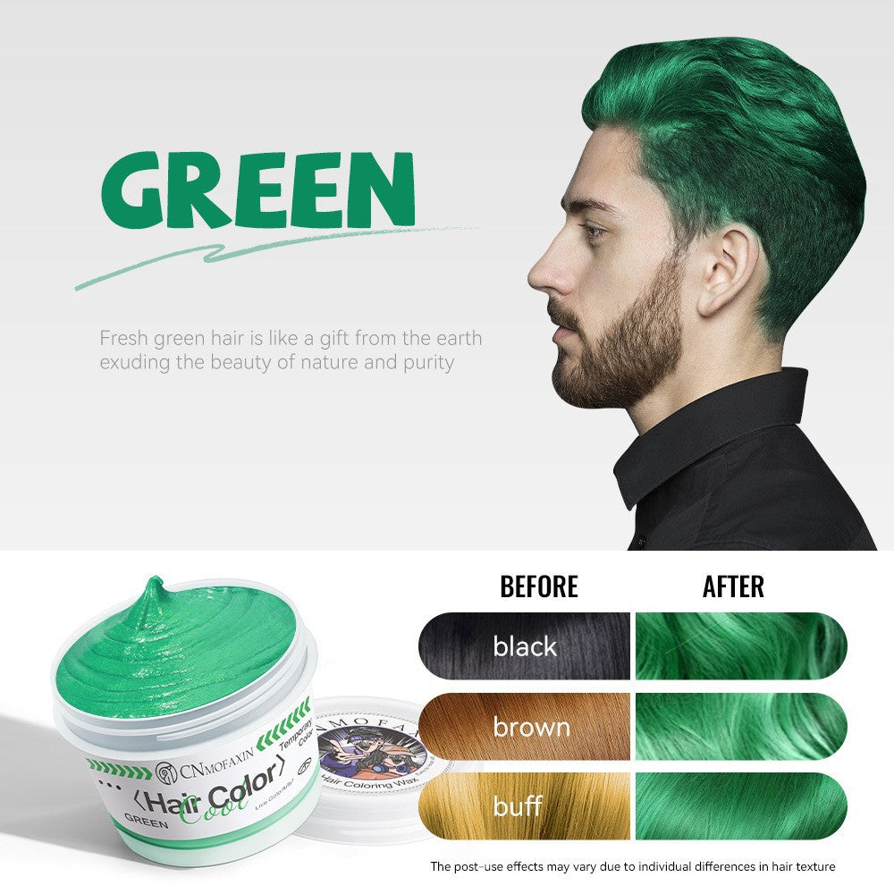 Styling Pomade Color Hair Clay Version anglaise