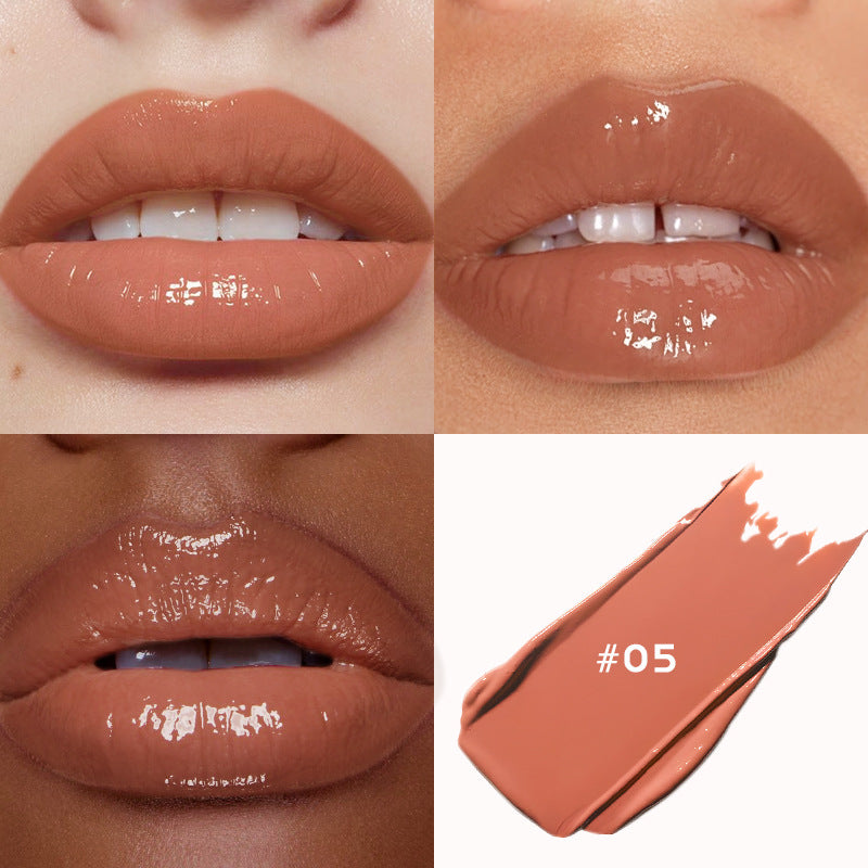 Rouge à lèvres effet miroir hydratant mat scintillant