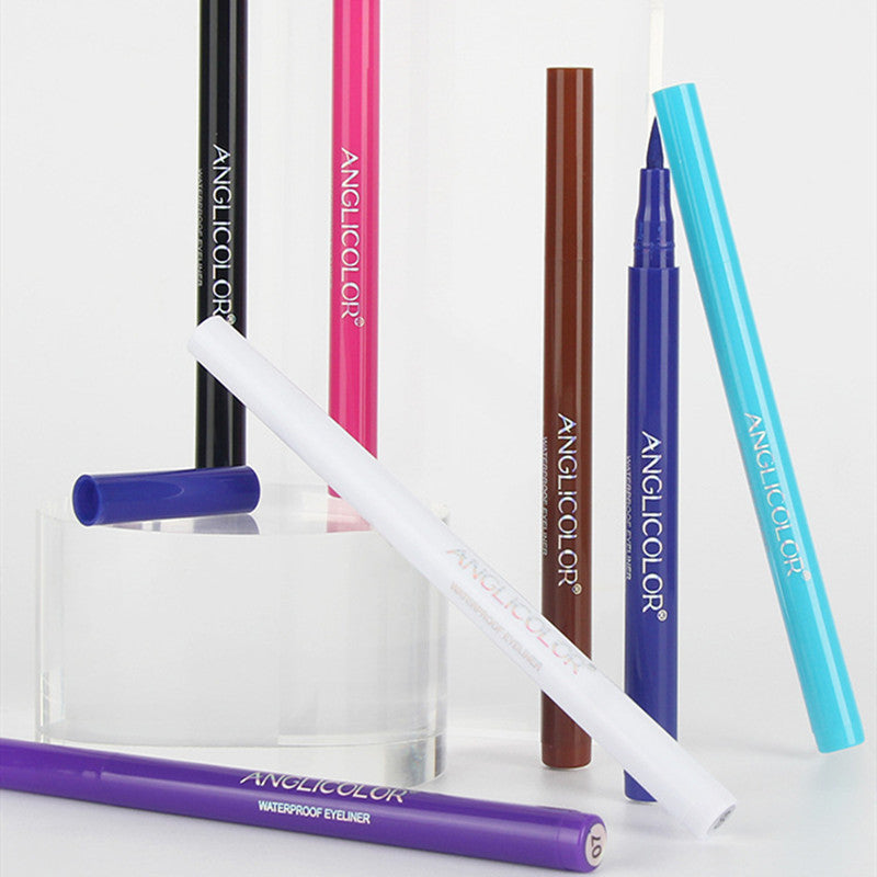 Maquillage Eyeliner 12 Couleurs Waterproof et Résistant à l'Huile Sans Bavure