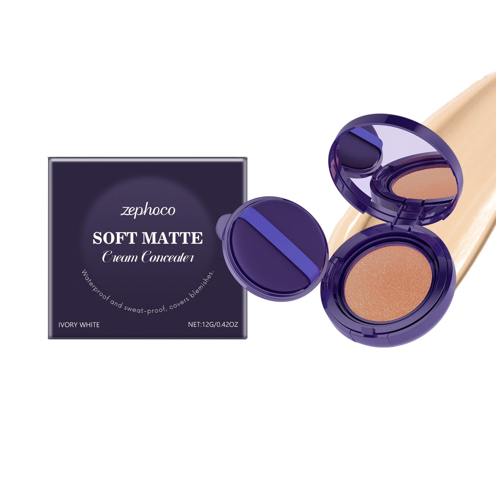 Correcteur Crème Mat Doux Blanc Ivoire