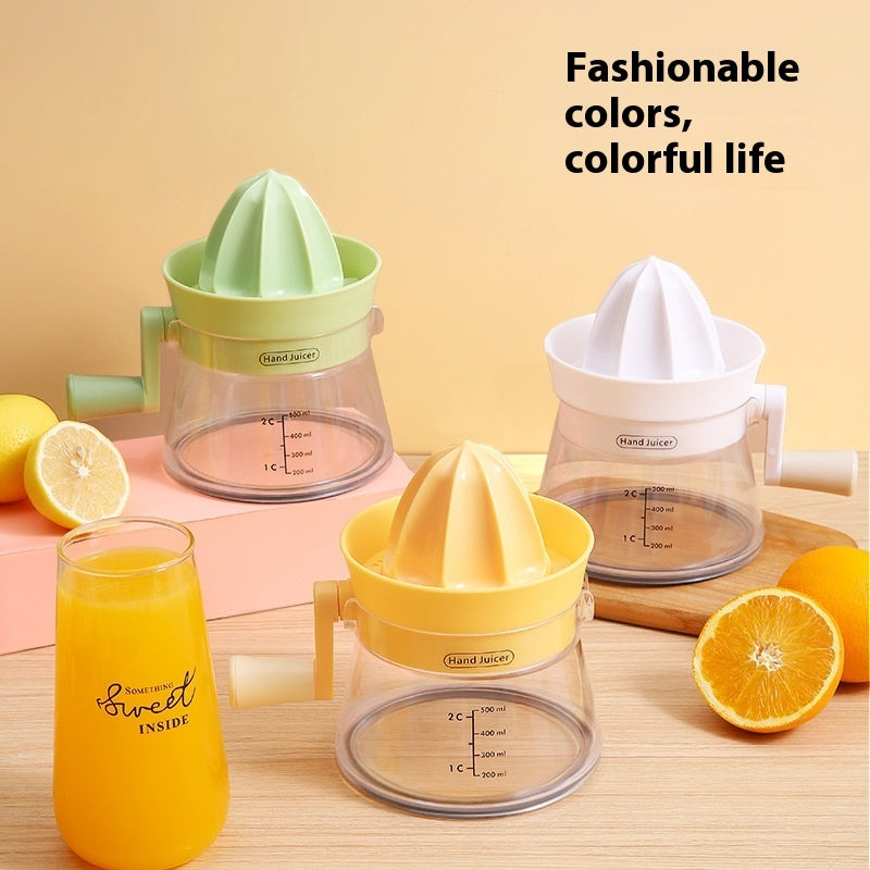 Presse-agrumes manuel portable compact pour la maison