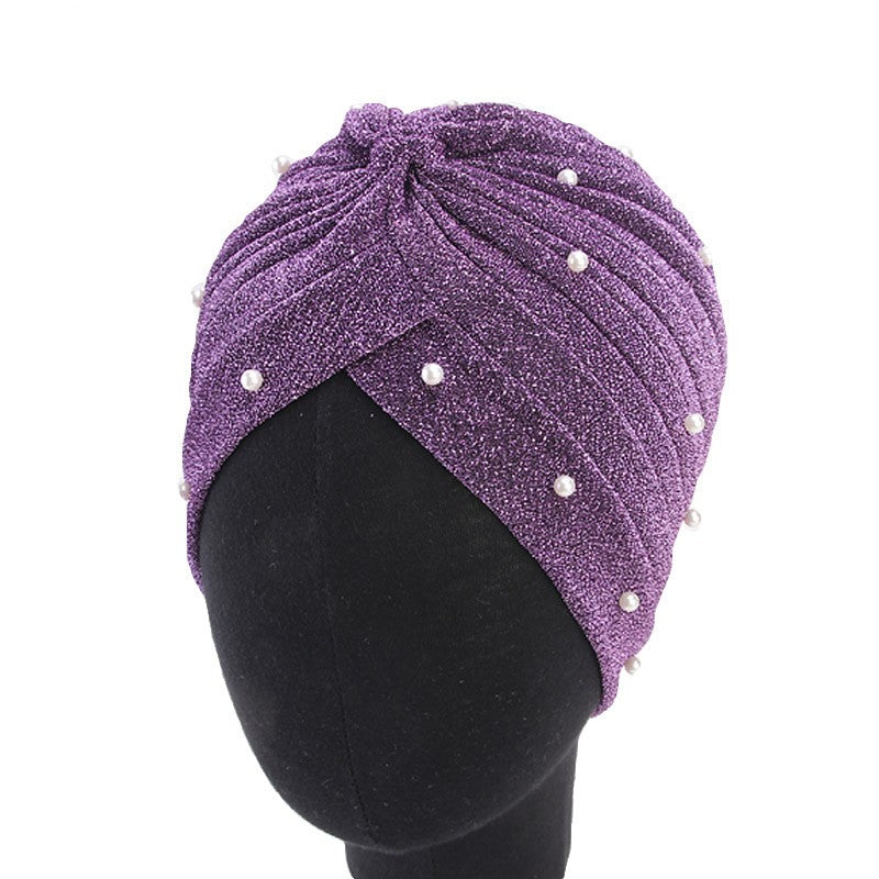 Chapeau-foulard femme Perle Souffle de bébé