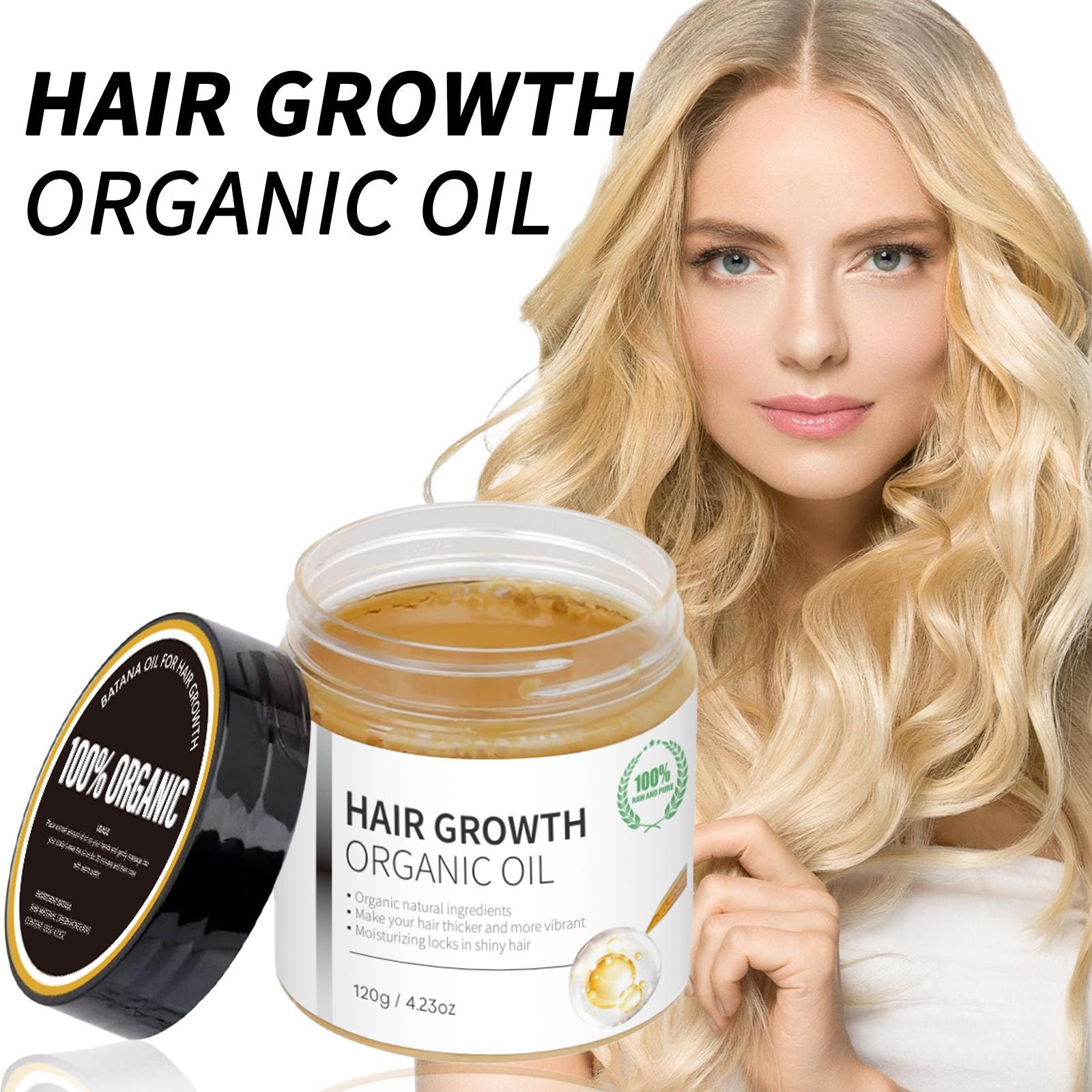 Masque Capillaire Batana Doux Nourrissant Réparateur Cheveux Secs