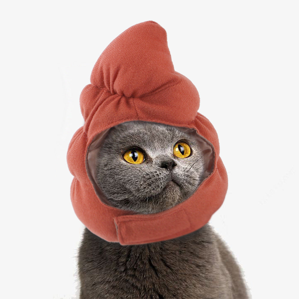 Chapeau de compagnie pour cheveux bouclés, chat, déguisement amusant, produits pour animaux de compagnie