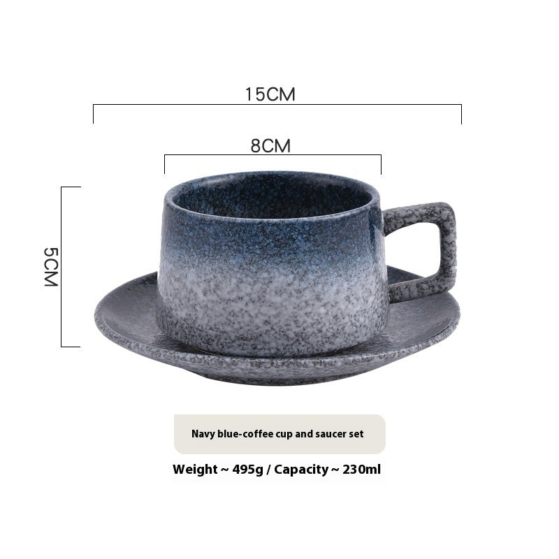Ensemble Tasse et soucoupe en céramique pour le thé de l'après-midi