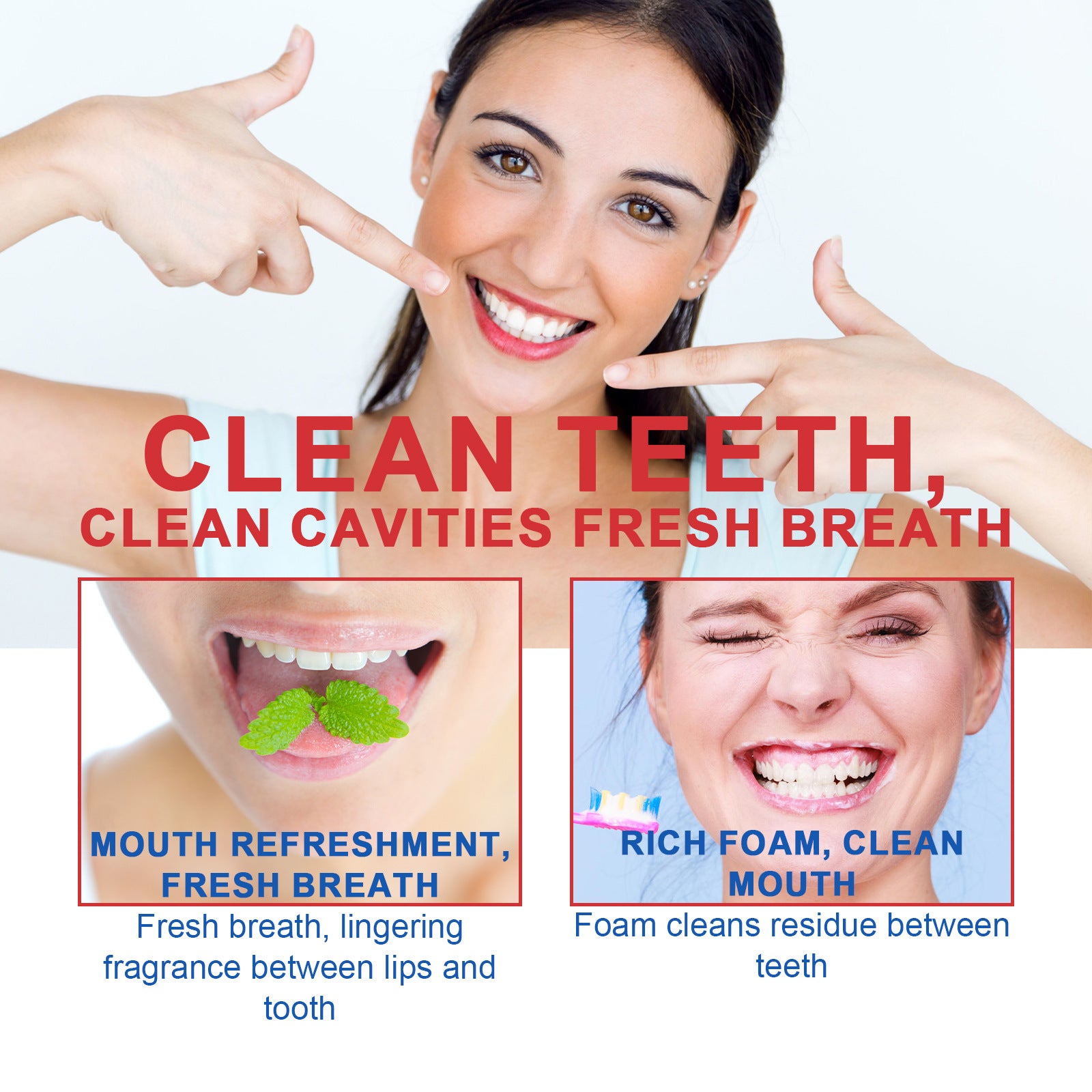 Dentifrice Probiotiques Nettoyage Oral Parfum