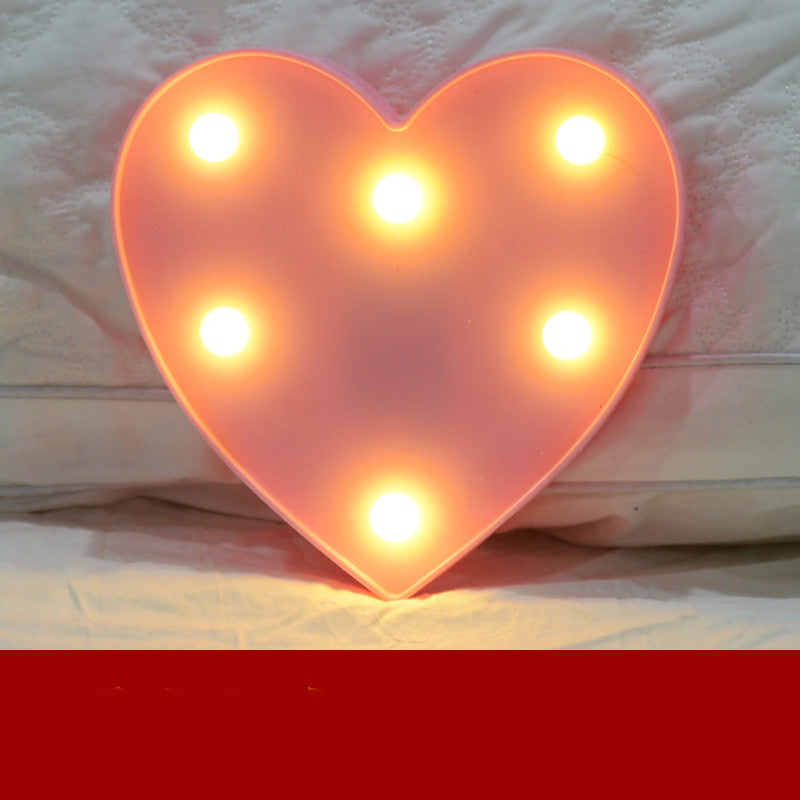 Lettres Lumineuses LED Joyeux Anniversaire Demande en Mariage Décoration