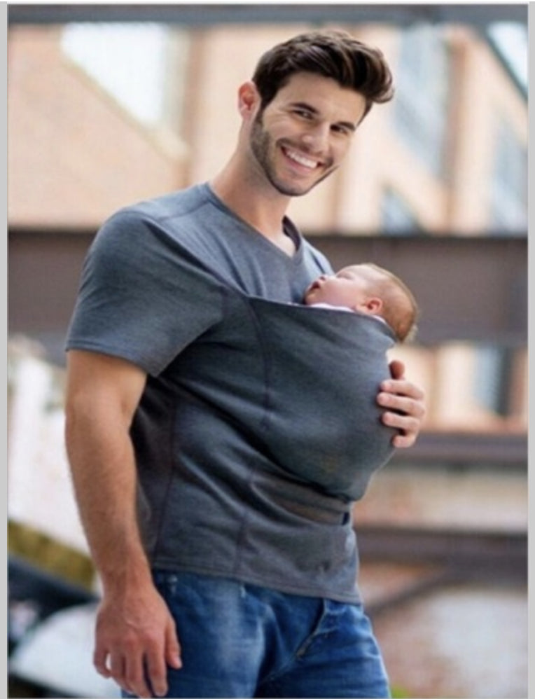 Mom Carrier Baby Tshirt Cloth