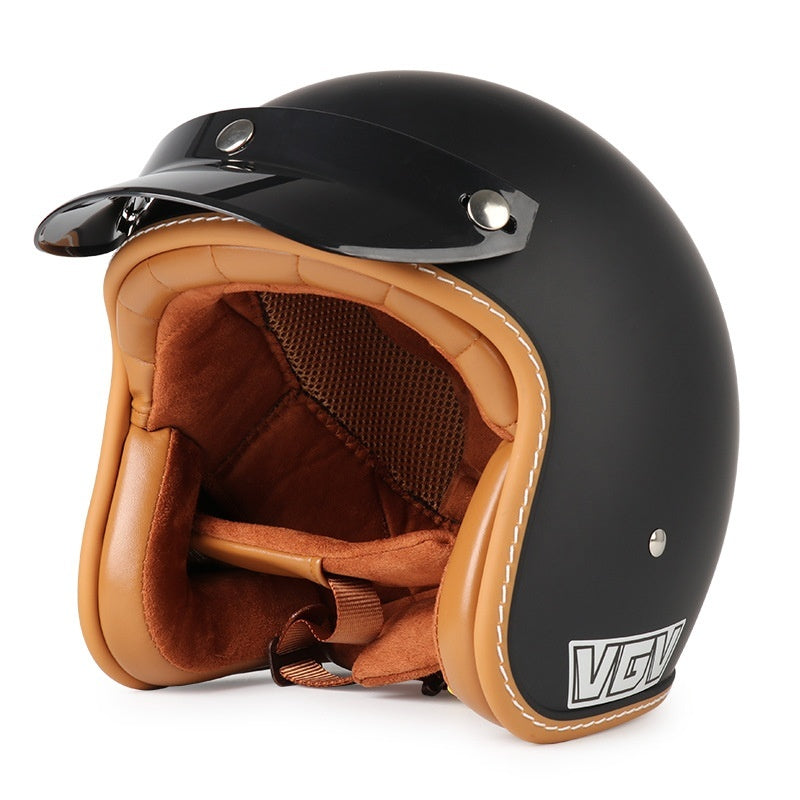 Casque de moto 3C certifié Rétro Voiture électrique