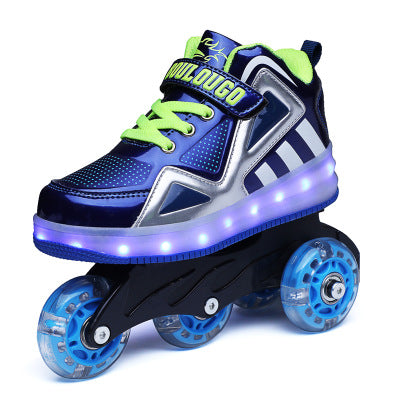 Ensemble de Patins à roulettes pour enfants Patins à roulettes Patins à roulettes