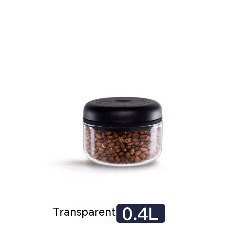 Manual Vacuum Transparent Glass Integrated With Lid Storage Tank