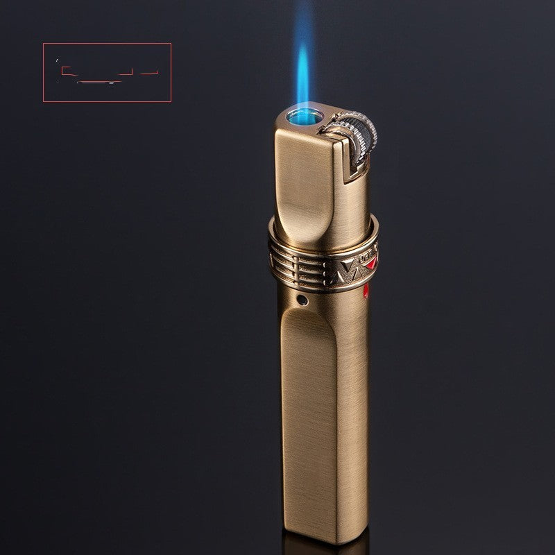 Windproof Lighter Personalized Grinding Wheel Vintage Cigar Lighter