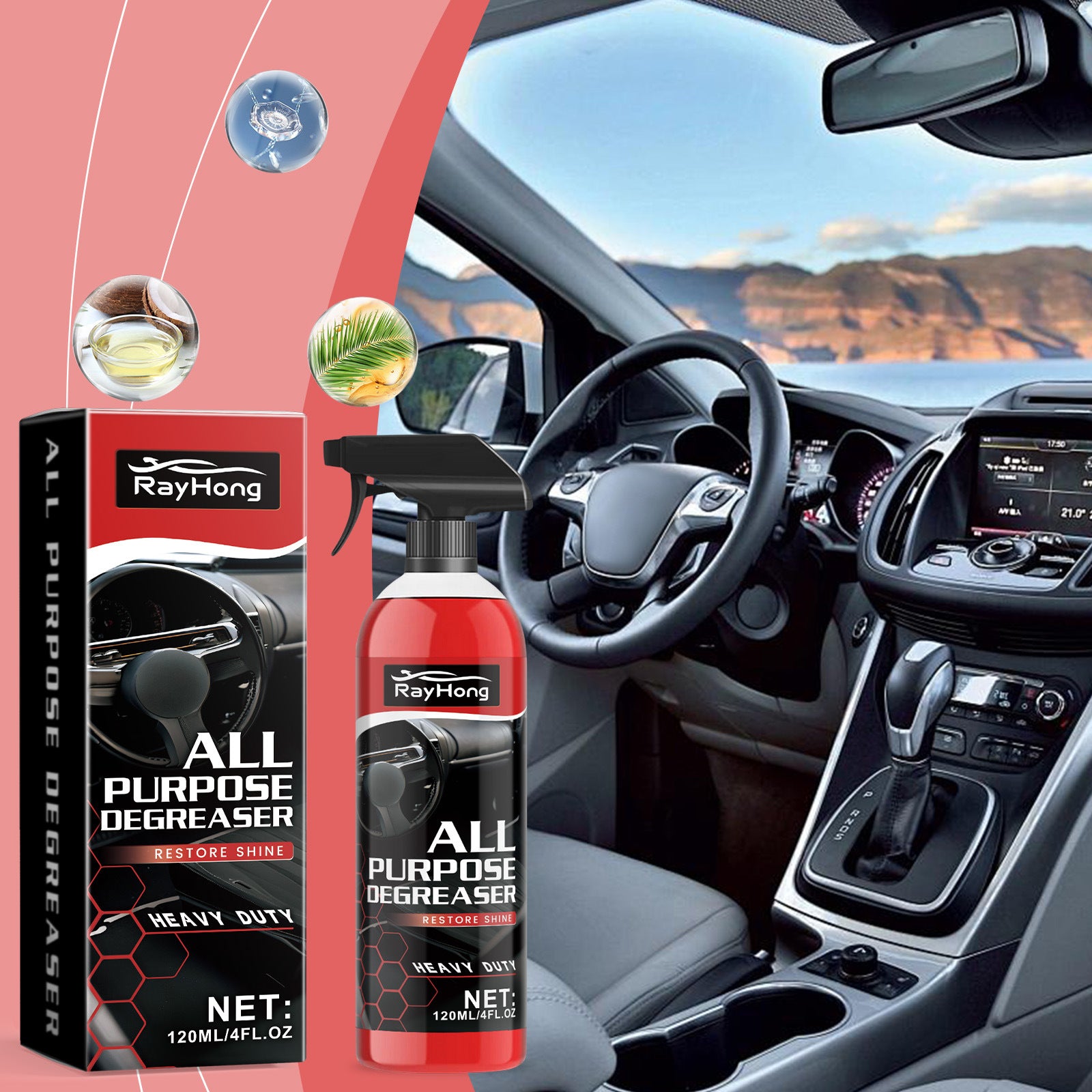 Car Multifunction Stain Cleaner