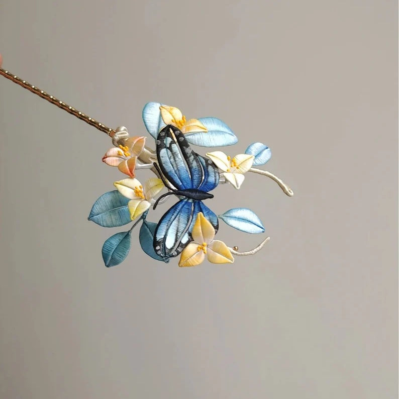 Accessoires de cheveux pour la maison, motif floral simple