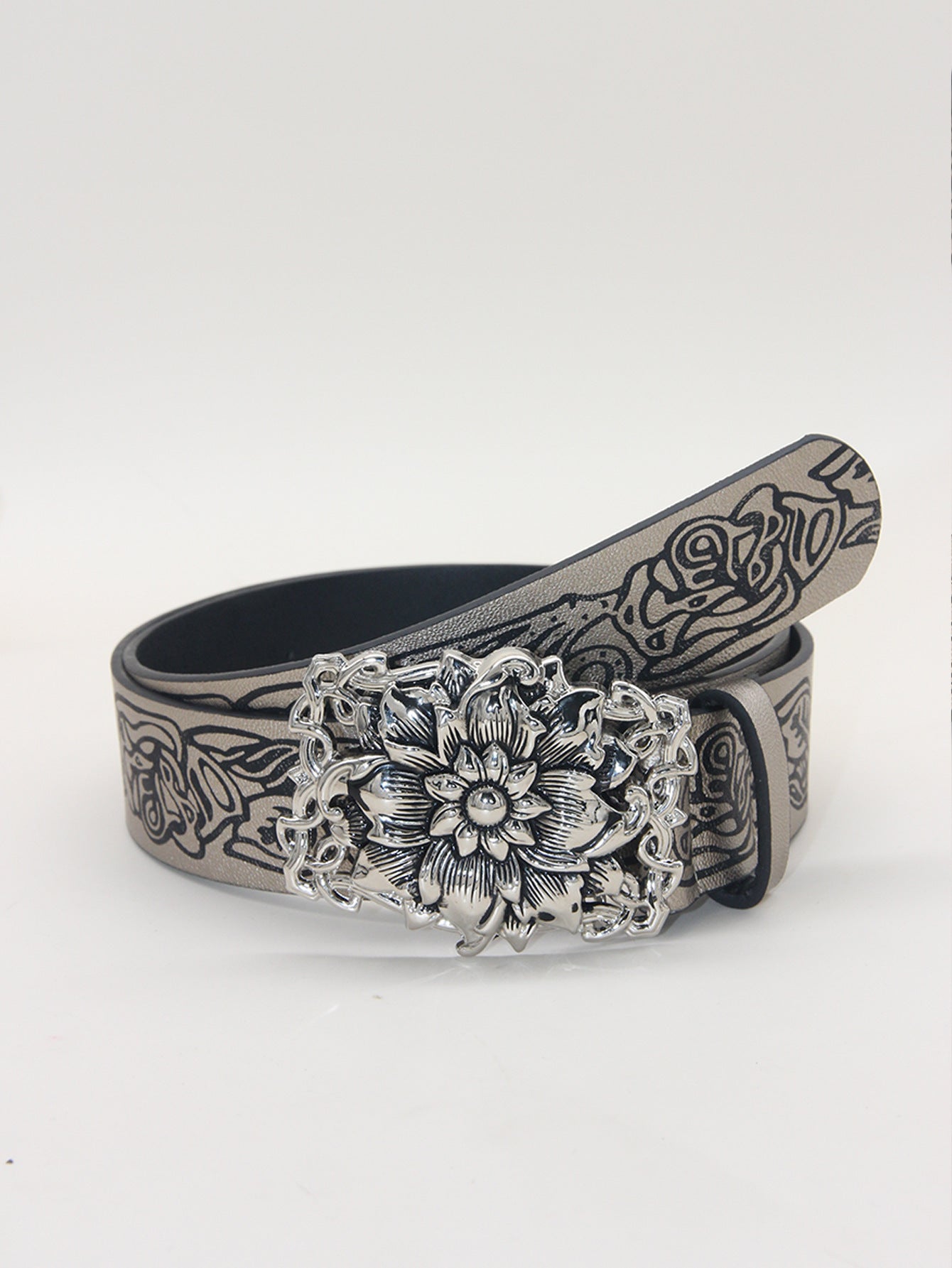 Ceinture Punk Vintage Rétro en Relief Amour Y2g