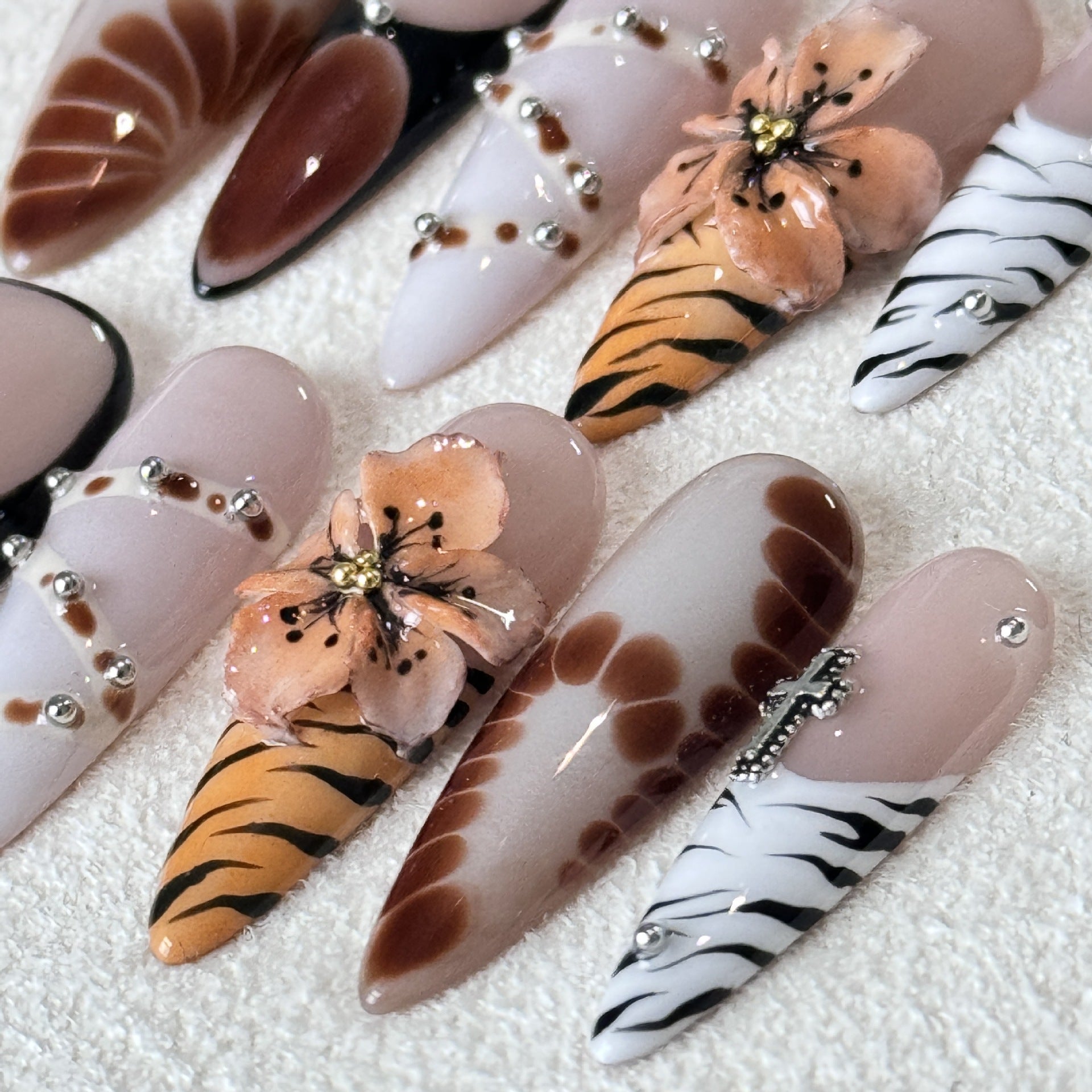 Handmade French Style Leopard Long Wear Armor Advanced