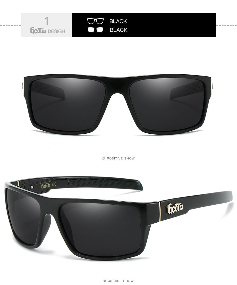 Motorcycle Bandit Style Hip Hop Fashion West Coast Polarized Sunglasses