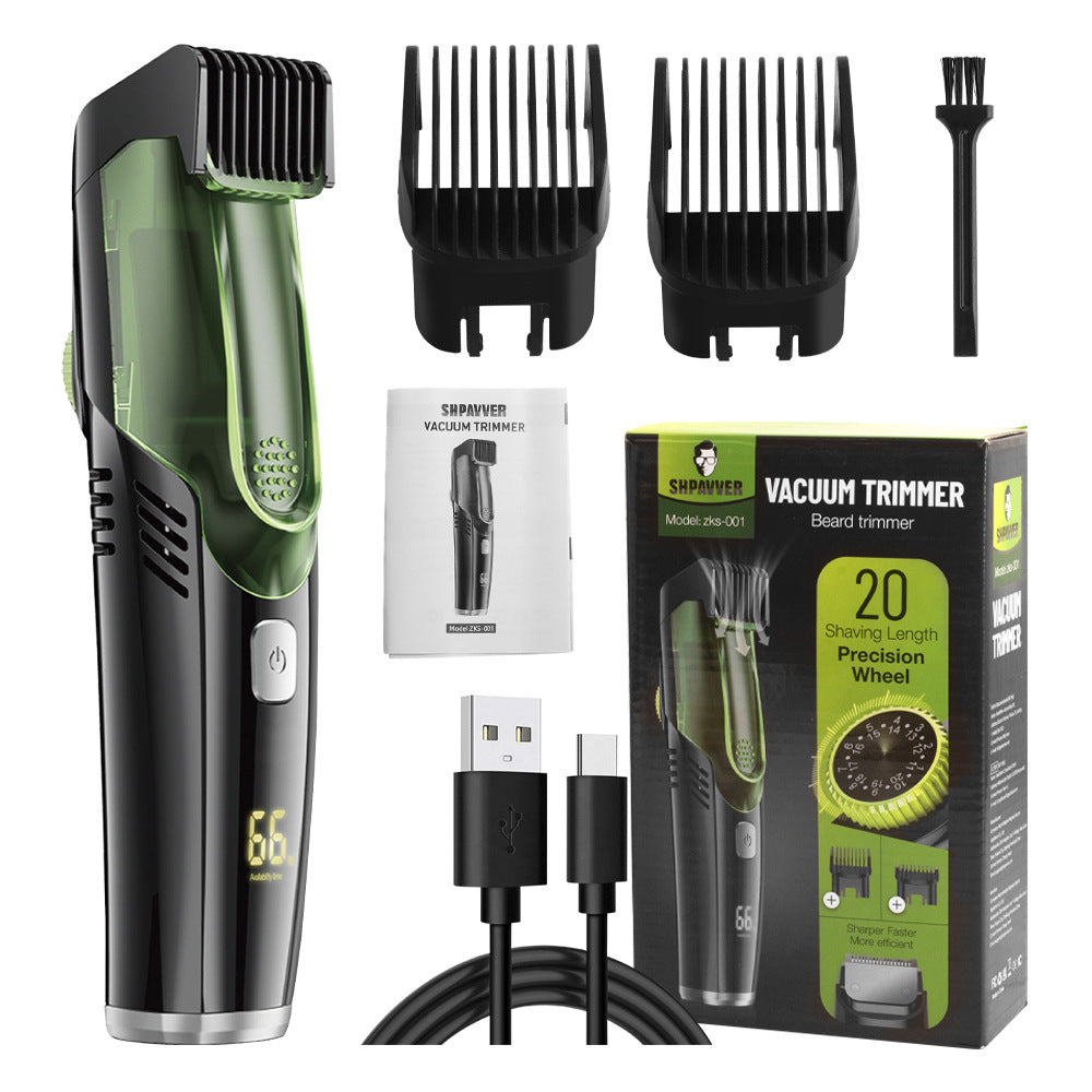 Noiseless Waterproof Electric Baby Automatic Hair Suction Hair Clipper