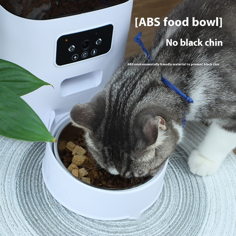 Distributeur automatique de nourriture pour animaux de compagnie 5L