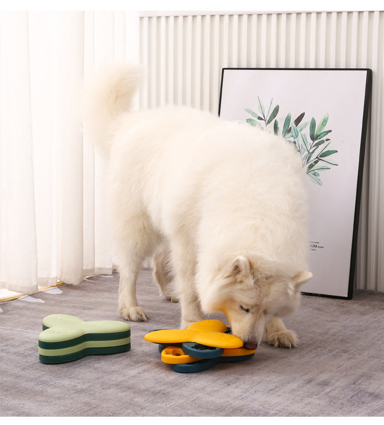 Dog Puzzle Toys Slow Feeder Interactive Increase Puppy IQ Food Dispenser Slowly Eating NonSlip Bowl Pet Cat Dogs Training Game