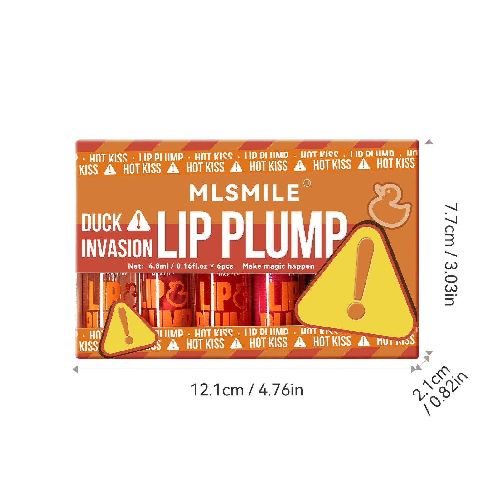 Maquillage Canard Brillant à Lèvres Repulpant Hydratant Liquide