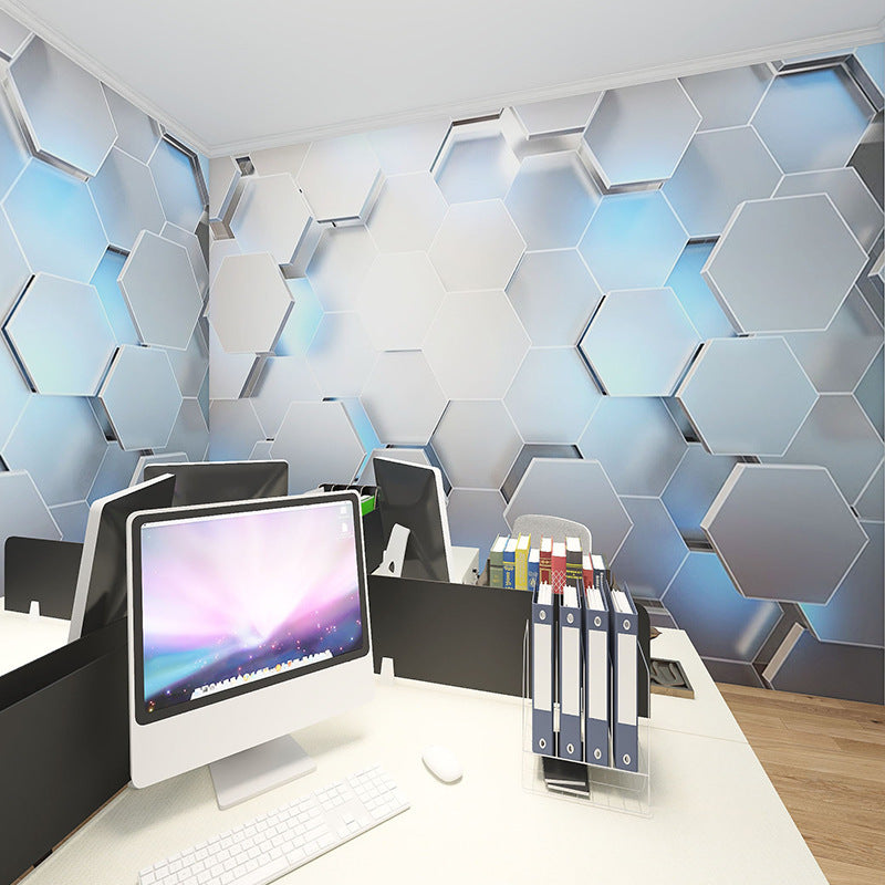 Background Wall Cloth E-sports Hall Technology Sense Wallpaper