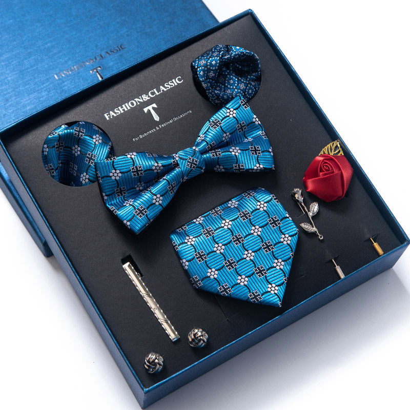 Ensemble cravate et costume formel 8 pièces pour homme
