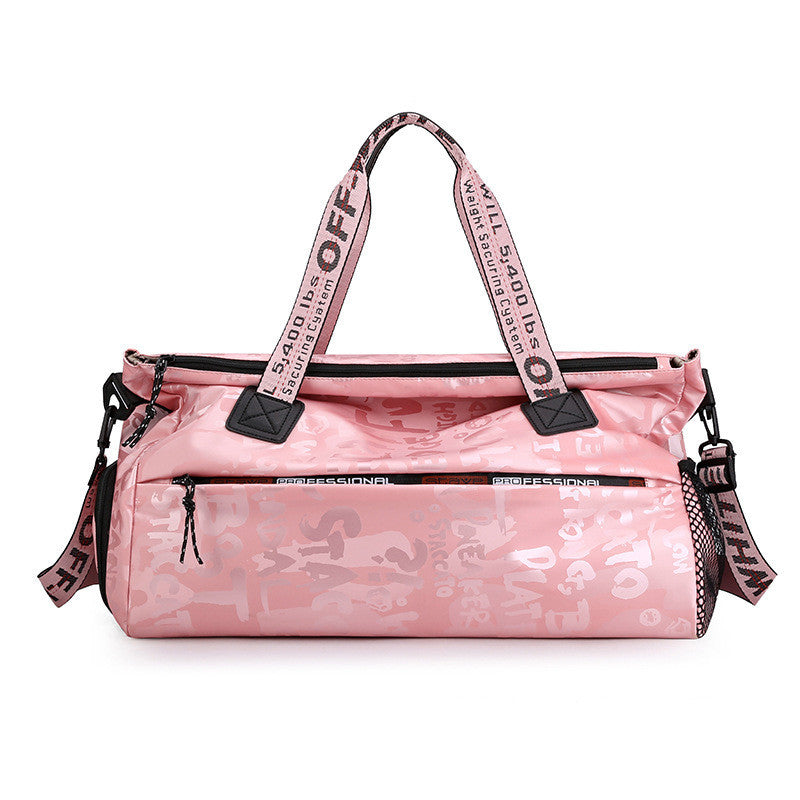 Fitness Bag Large Capacity Portable Diagonal Training Bag