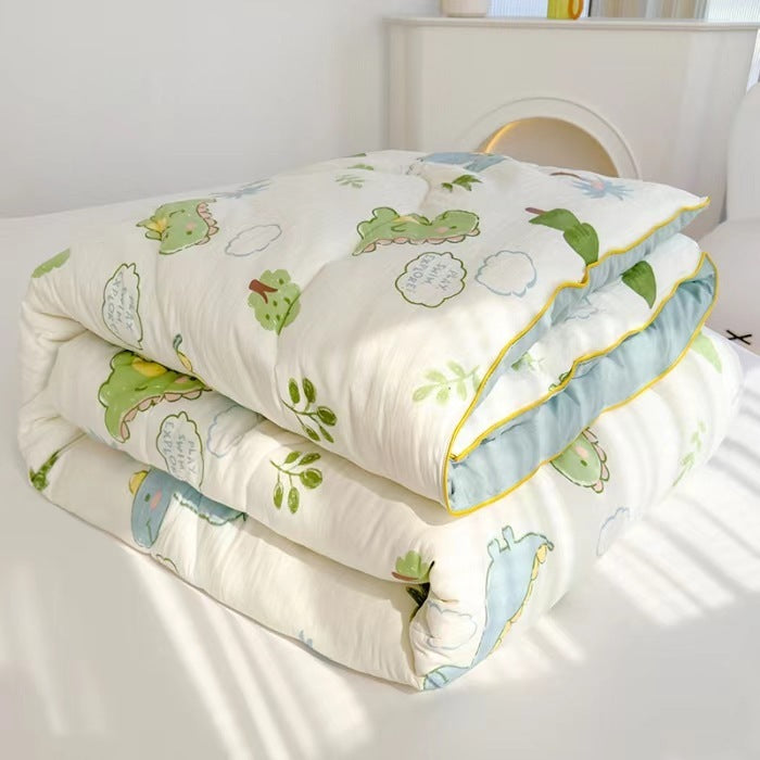 Class A Double-layer Yarn Soybean Quilt Four Seasons
