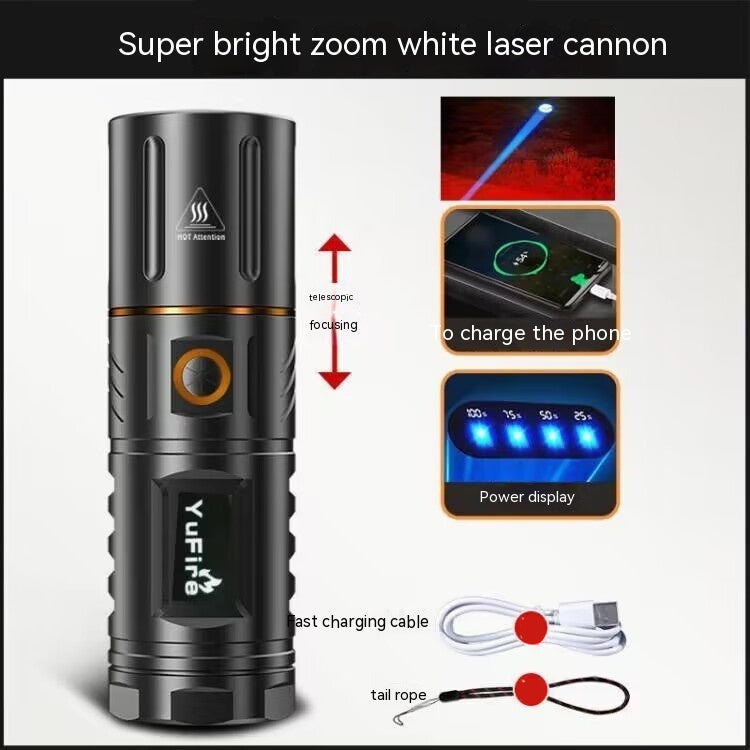 Flashlight Charging Long-range Outdoor Spotlight Long Battery Life