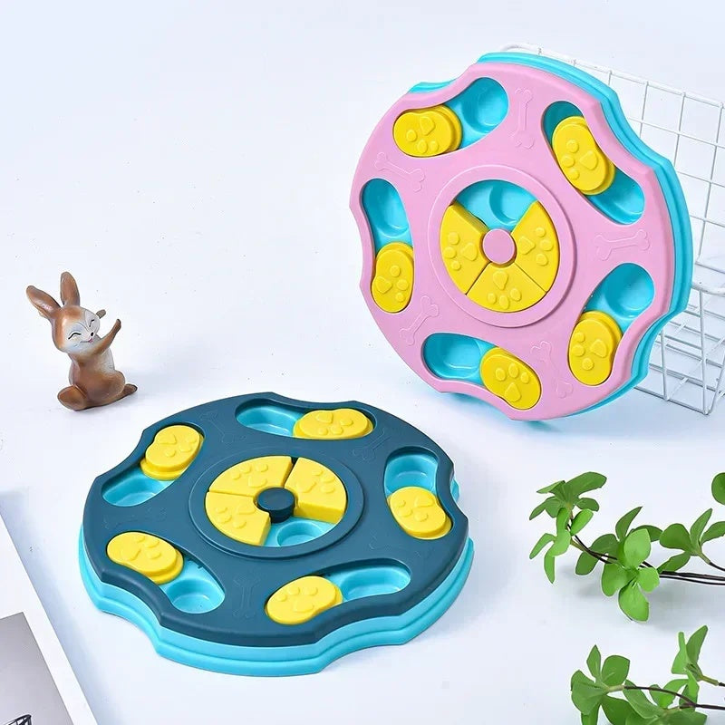 Toy Pet Dog Bowl Food Searching Multifunctional Food Box Interactive Games For Aggressive Chewer Gift