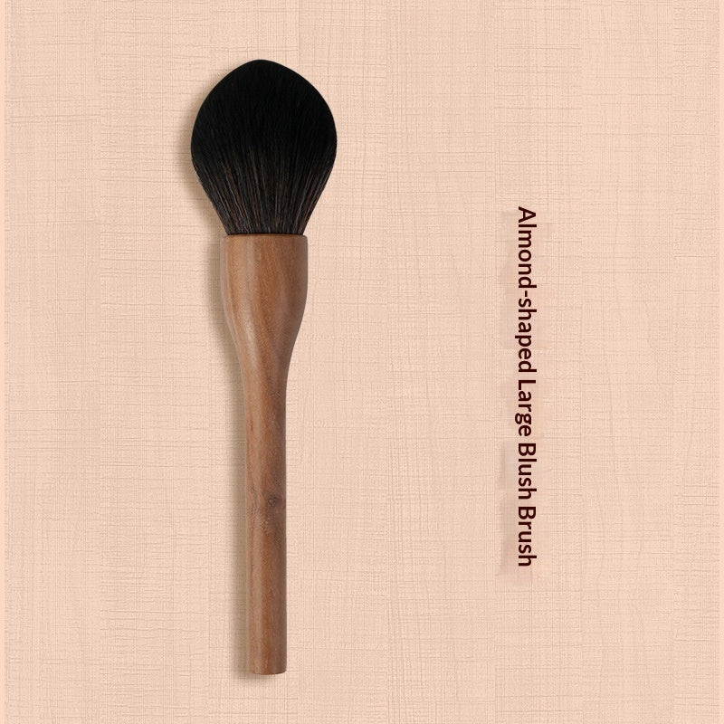 H Set Brush Vintage Soft Black Walnut Makeup Brush