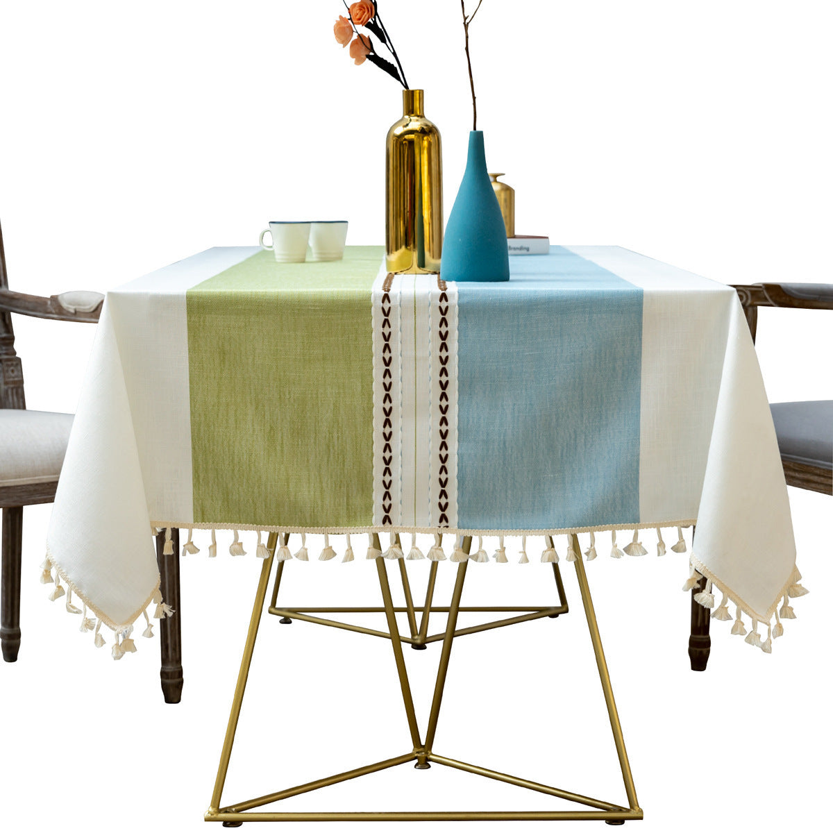Waterproof Tablecloth Household Cotton And Linen Simplicity