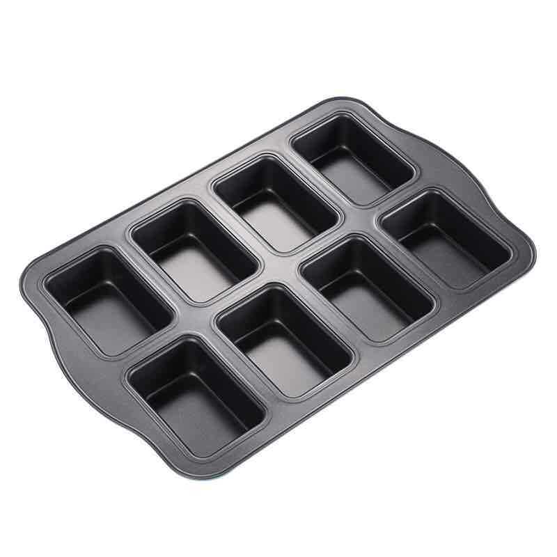 Explosive Baking Brownie Pan 8 With Non-stick Cake Mold