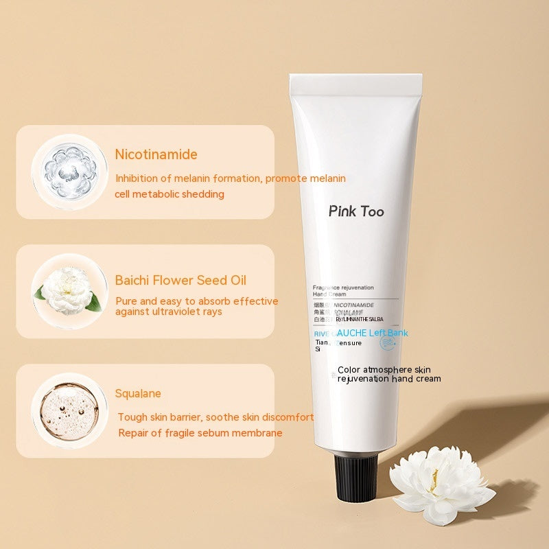 Crème Mains Rajeunissante Hydratante à la Nicotinamide Parfumée
