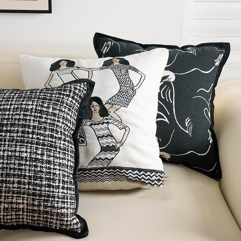 House Silent Wind Sofa Pillow Cases Modern Simple And Light Luxury