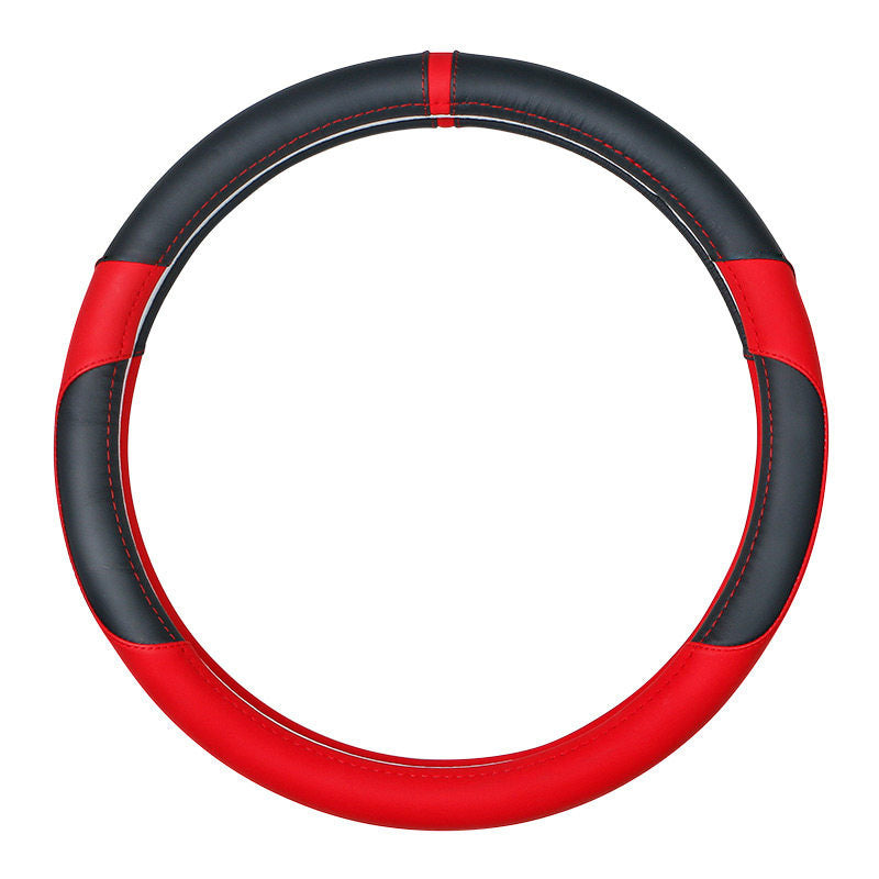 Four Seasons Universal Leather Steering Wheel Cover