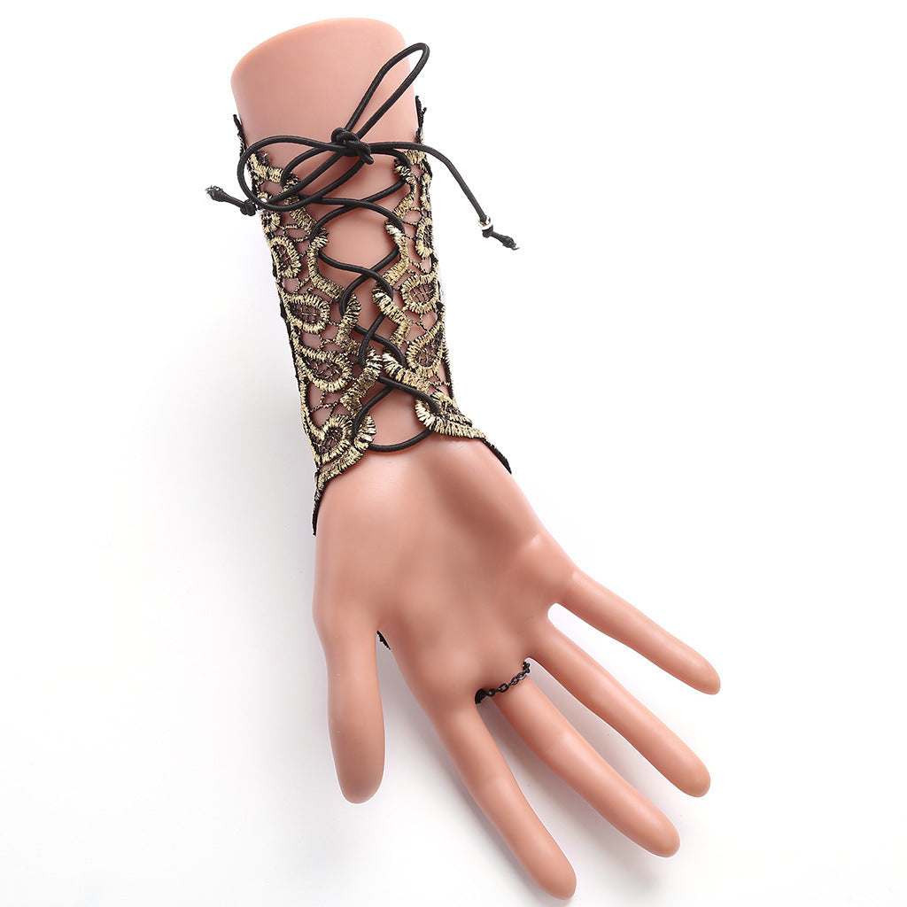 Bracelet de dentelle vintage tendance pour femme
