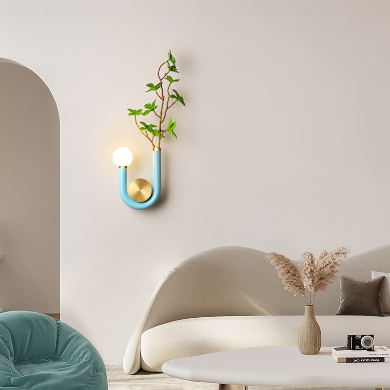 Living Room Bedroom Bedside B & B Office Decorations LED Wall Lamp
