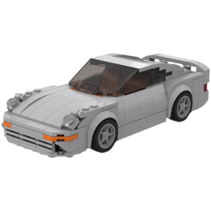 MOC-74341 Vehicle Series Building Blocks Porsche Racing Car Parts Puzzle