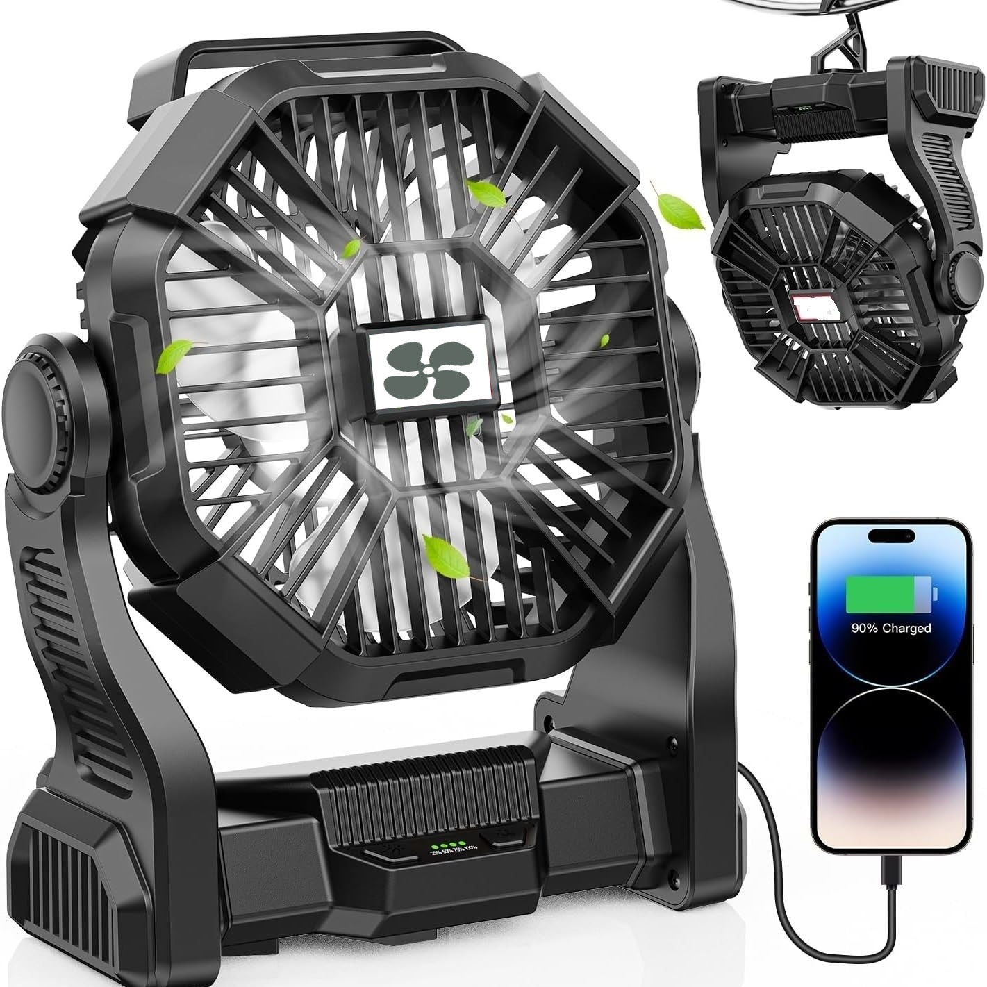 Outdoor Camping Portable Rechargeable Fan