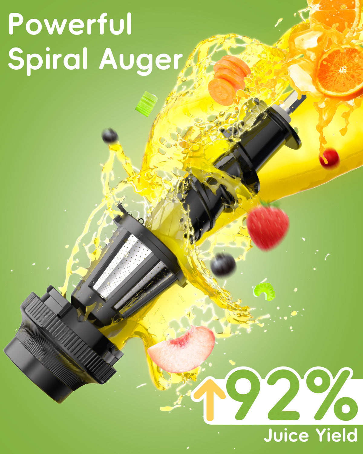 Cold Pressing Slow Grinding Horizontal Juicer