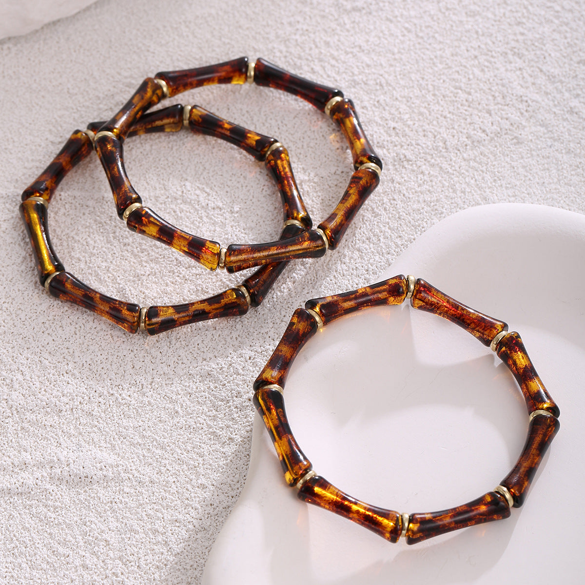 Bamboo Niche Retro Beaded Bracelet For Women