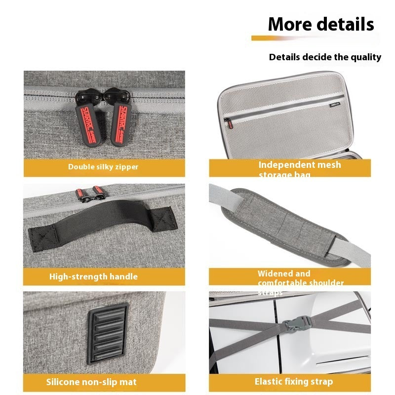 Host Handle Hard Shell Storage Bag