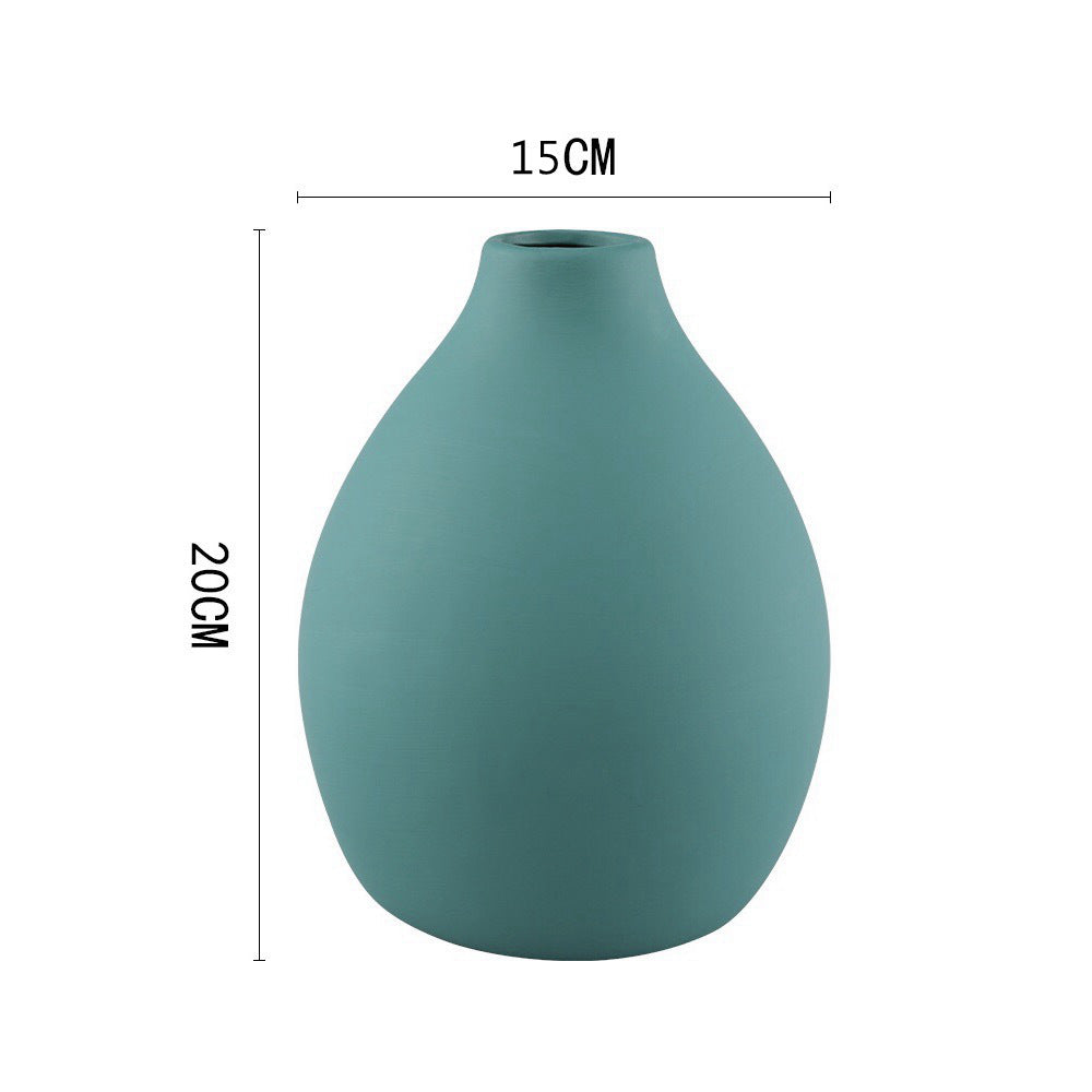 Ceramic Vase Home Furnishings, Creative Flower Arrangements