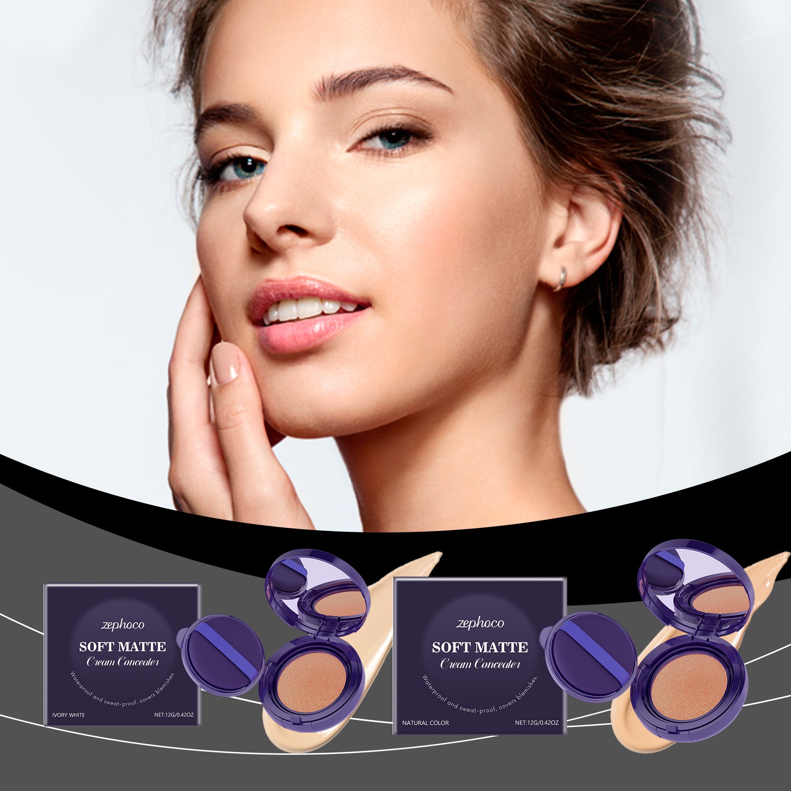 Correcteur Crème Mat Doux Blanc Ivoire