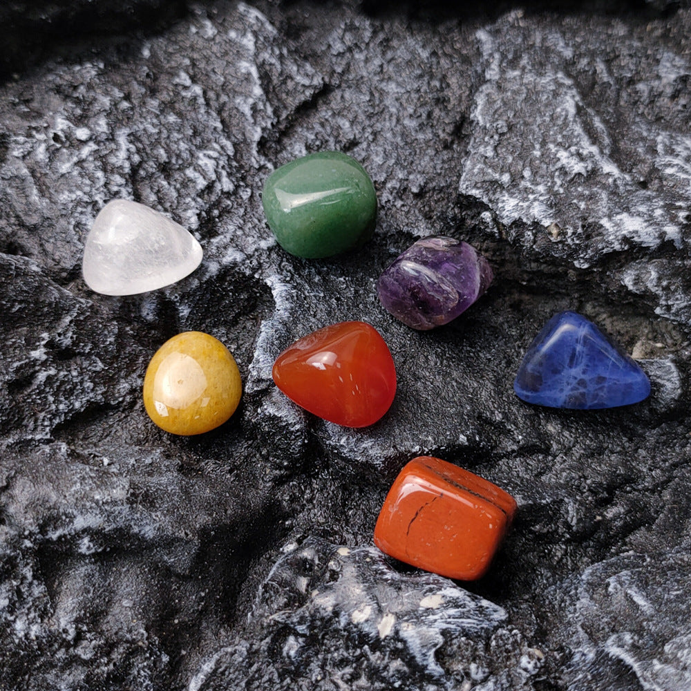 Crystal Agate Jade Colorful Stone Arrow Winding Set