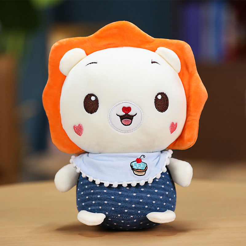 Super Cute 23cm Ear Elephant Earmuffs Penguins Lion White Bear Plush Baby Toys Stuffed Soft Cartoon Animlas PLushies Dolls