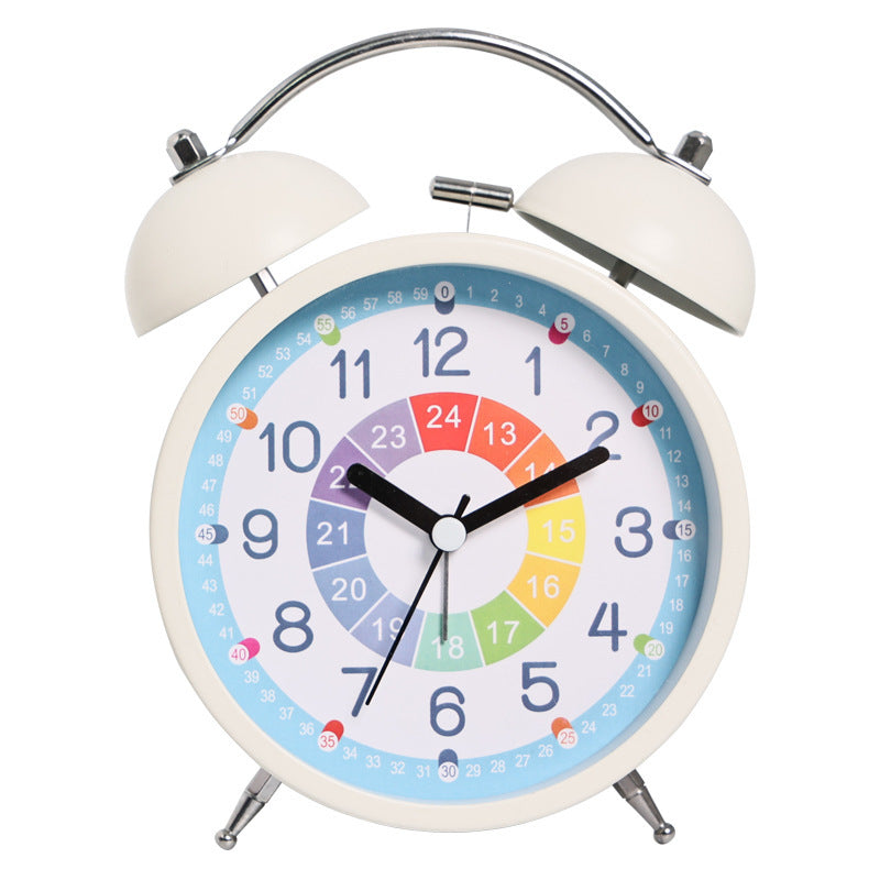 Silent Desktop Creative Cartoon Luminous Alarm Clock