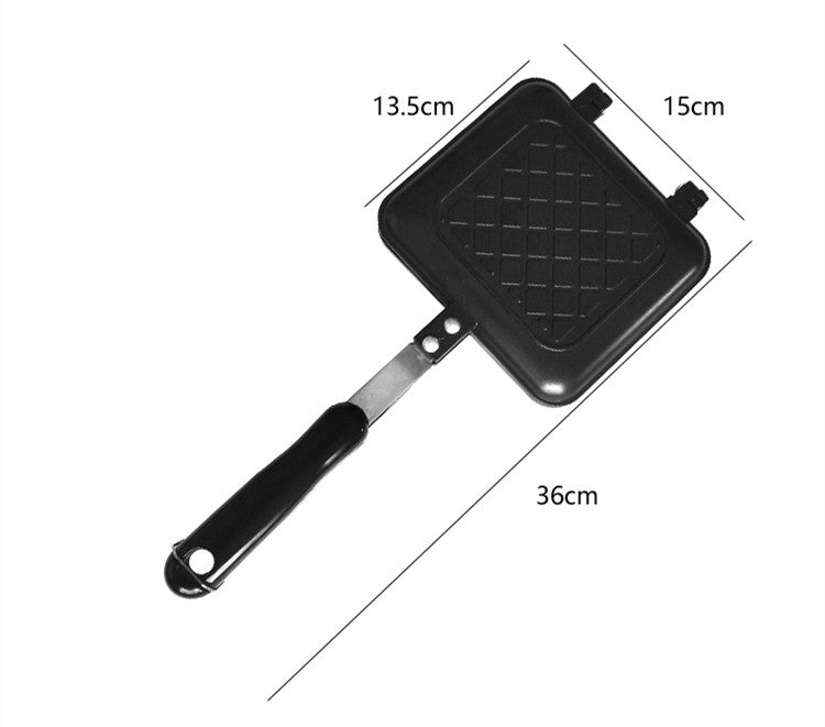 Waffle Bread Toast Mold Breakfast Pan Fry